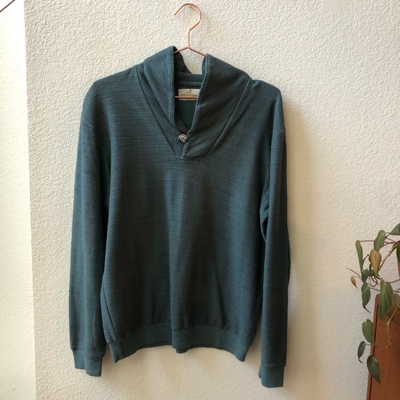 Marine Layer Other - Marine Layer • button pullover / green